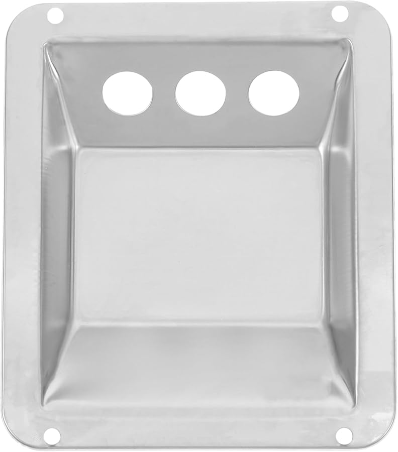Commercial Reusable Metal Ashtray For Outdoor Trash Cans Wear Resistant Easy Clean - Image 1